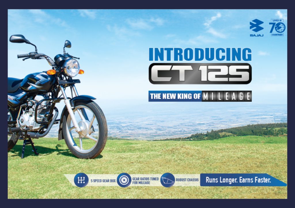 Bajaj ct 125 online price 2021